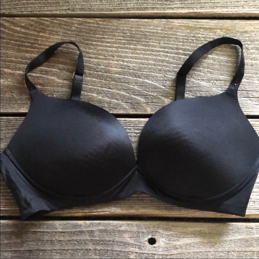 Black Biofit padded no wire 36D
